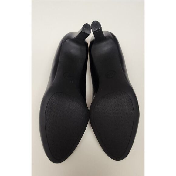 Michael Kors Black Leather Chantal Flex Leather Heel Pump Size 9M - Picture 13 of 13